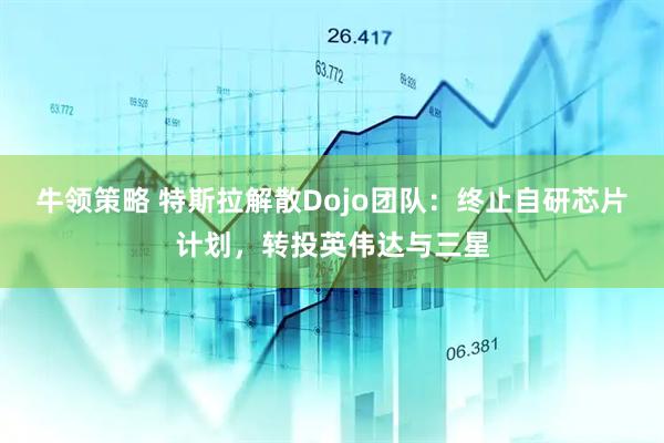 牛领策略 特斯拉解散Dojo团队：终止自研芯片计划，转投英伟达与三星