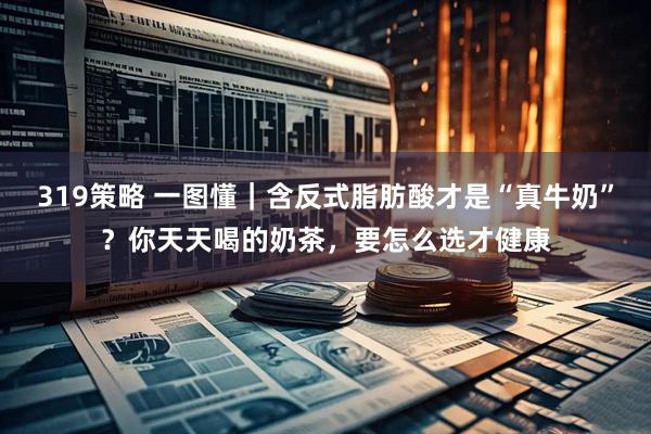 319策略 一图懂｜含反式脂肪酸才是“真牛奶”？你天天喝的奶茶，要怎么选才健康